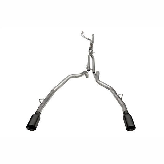 CORSA Baja Catback Exhaust Crew Cab - Black Tips | 2021-2024 Ram 1500 TRX - Stateside Performance - Catback - CORSA Performance - CORSA Baja Catback Exhaust Crew Cab - Black Tips | 2021-2024 Ram 1500 TRX