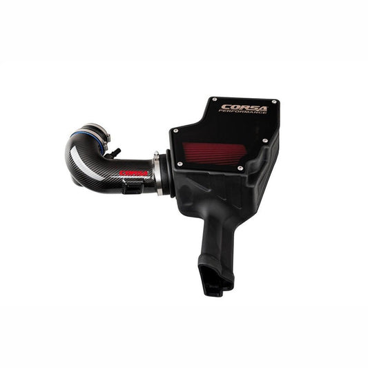 CORSA Carbon Fiber Air Intake w/ DryTech Filter | 2018 - 2023 Ford Mustang - Stateside Performance - Cold Air Intakes - CORSA Performance - CORSA Carbon Fiber Air Intake w/ DryTech Filter | 2018 - 2023 Ford Mustang