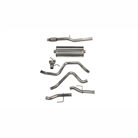 CORSA Cat - Back Dual Rear Exit Exhaust - No Tips | 2019 - 2023 Chevy Silverado 1500 - Stateside Performance - Catback - CORSA Performance - CORSA Cat - Back Dual Rear Exit Exhaust - No Tips | 2019 - 2023 Chevy Silverado 1500