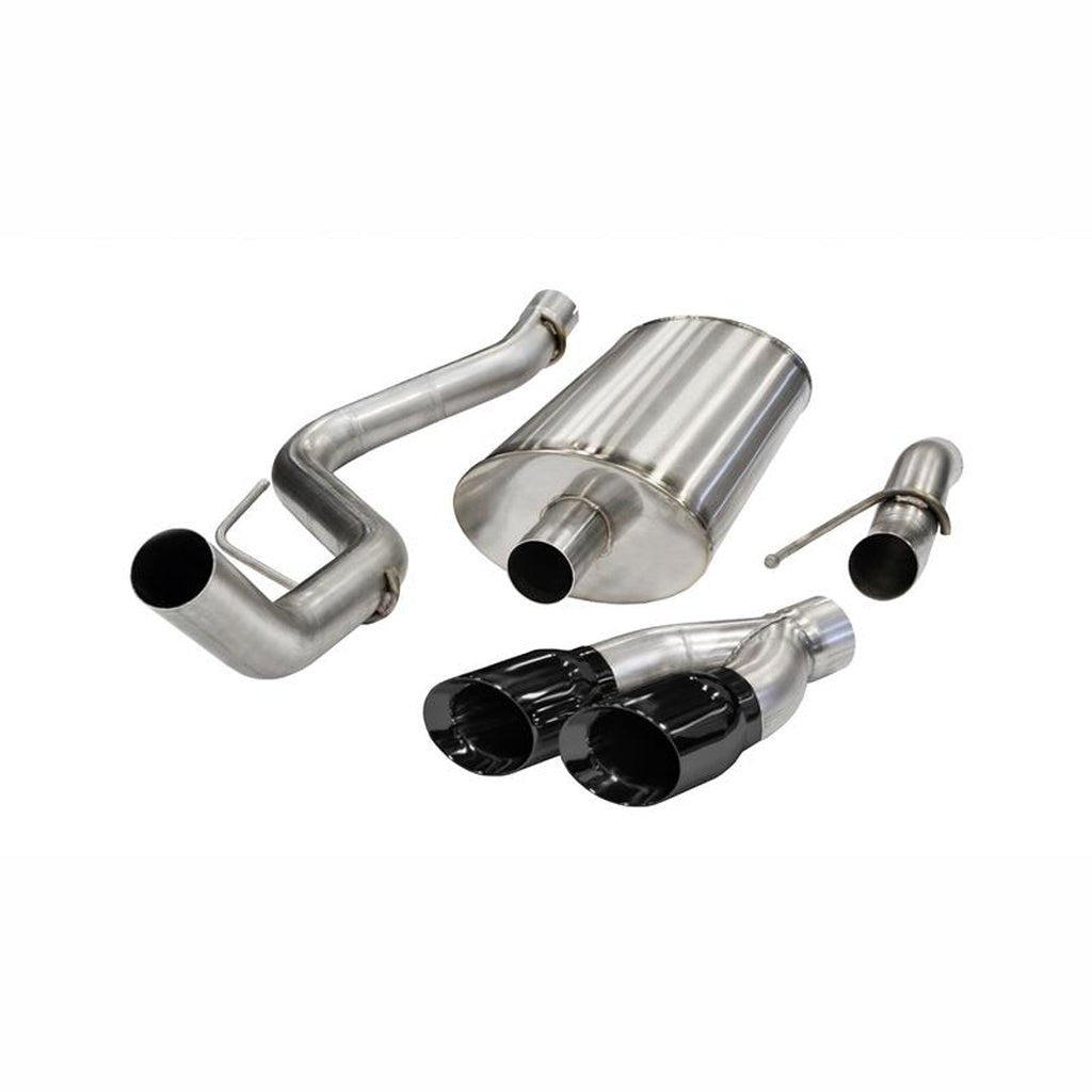 CORSA Sport Cat - Back Exhaust - Black | 2011 - 2014 Ford F150 - Stateside Performance - Catback - CORSA Performance - CORSA Sport Cat - Back Exhaust - Black | 2011 - 2014 Ford F150
