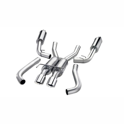 CORSA Sport Cat-Back Exhaust System - Crew Cab/Short Bed, Single Side, Black Tips | 2014-2018 GMC Sierra 1500 - Stateside Performance - Catback - CORSA Performance - CORSA Sport Cat-Back Exhaust System - Crew Cab/Short Bed, Single Side, Black Tips | 2014-2018 GMC Sierra 1500