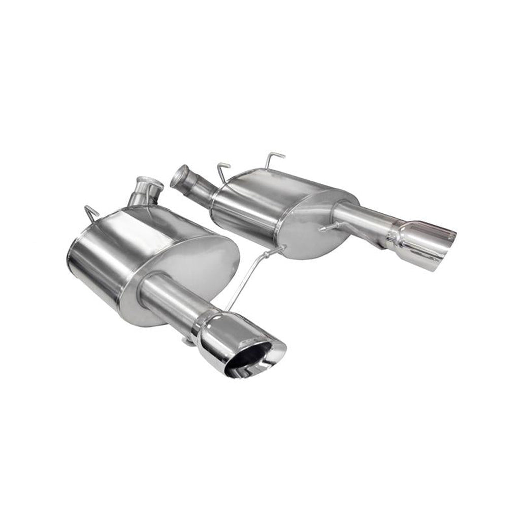 CORSA Sport Polished Axle - Back Exhaust | 2011 - 2014 Ford Mustang - Stateside Performance - Axle Back - CORSA Performance - CORSA Sport Polished Axle - Back Exhaust | 2011 - 2014 Ford Mustang