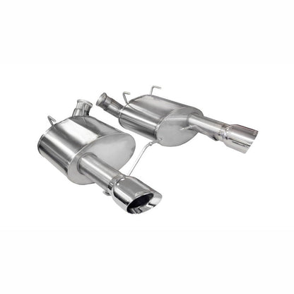 CORSA Sport Polished Axle - Back Exhaust | 2011 - 2014 Ford Mustang - Stateside Performance - Axle Back - CORSA Performance - CORSA Sport Polished Axle - Back Exhaust | 2011 - 2014 Ford Mustang