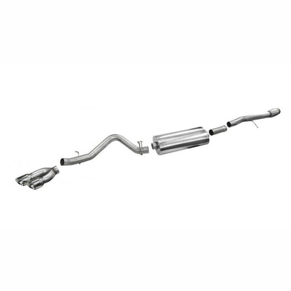 CORSA Sport Polished Single Side Cat - Back Exhaust | 2019 GMC Sierra 1500 - Stateside Performance - Catback - CORSA Performance - CORSA Sport Polished Single Side Cat - Back Exhaust | 2019 GMC Sierra 1500
