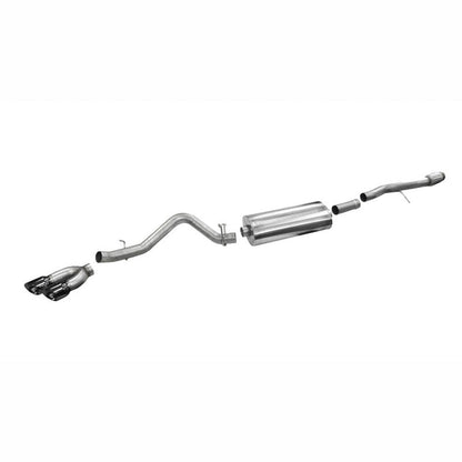 CORSA Sport Single Side Cat - Back Exhaust - Black | 2014 - 2018 Chevy Silverado 1500 - Stateside Performance - Catback - CORSA Performance - CORSA Sport Single Side Cat - Back Exhaust - Black | 2014 - 2018 Chevy Silverado 1500