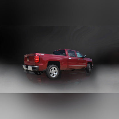 CORSA Sport Single Side Cat - Back Exhaust - Black | 2019 GMC Sierra 1500 - Stateside Performance - Catback - CORSA Performance - CORSA Sport Single Side Cat - Back Exhaust - Black | 2019 GMC Sierra 1500