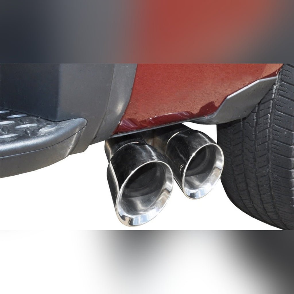 CORSA Sport Single Side Cat - Back Exhaust - Polished | 2014 - 2018 GMC Sierra 1500 - Stateside Performance - Catback - CORSA Performance - CORSA Sport Single Side Cat - Back Exhaust - Polished | 2014 - 2018 GMC Sierra 1500