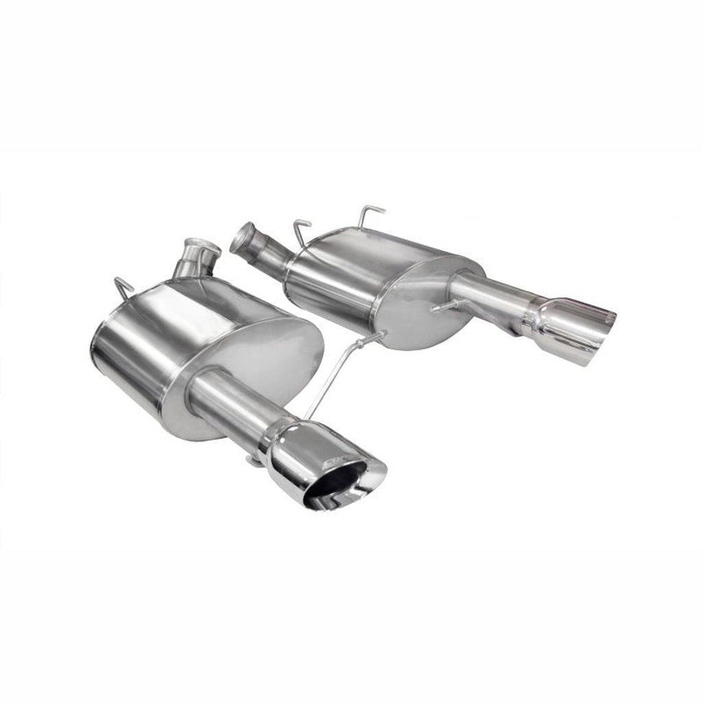 CORSA Xtreme Axle - Back Exhaust - Polished | 2011 - 2014 Ford Mustang - Stateside Performance - Axle Back - CORSA Performance - CORSA Xtreme Axle - Back Exhaust - Polished | 2011 - 2014 Ford Mustang