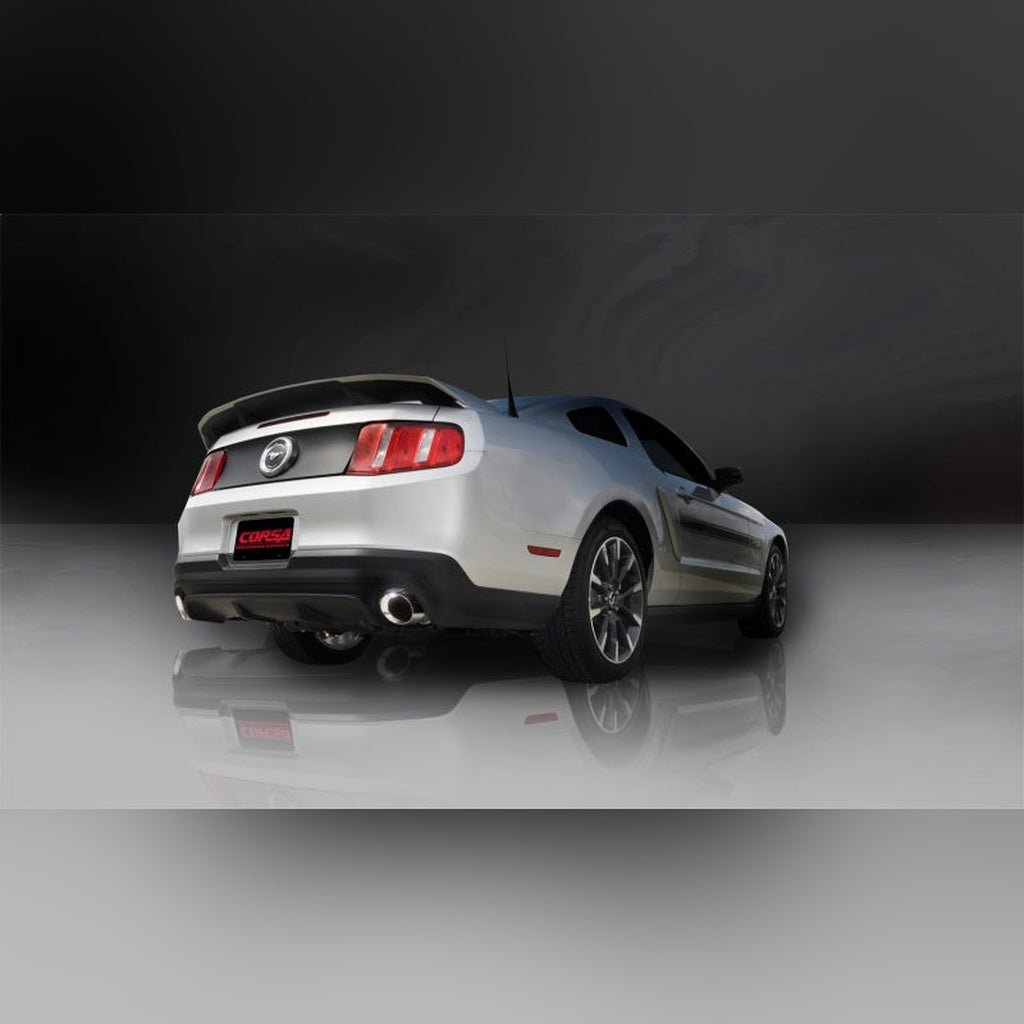 CORSA Xtreme Axle - Back Exhaust - Polished | 2011 - 2014 Ford Mustang - Stateside Performance - Axle Back - CORSA Performance - CORSA Xtreme Axle - Back Exhaust - Polished | 2011 - 2014 Ford Mustang