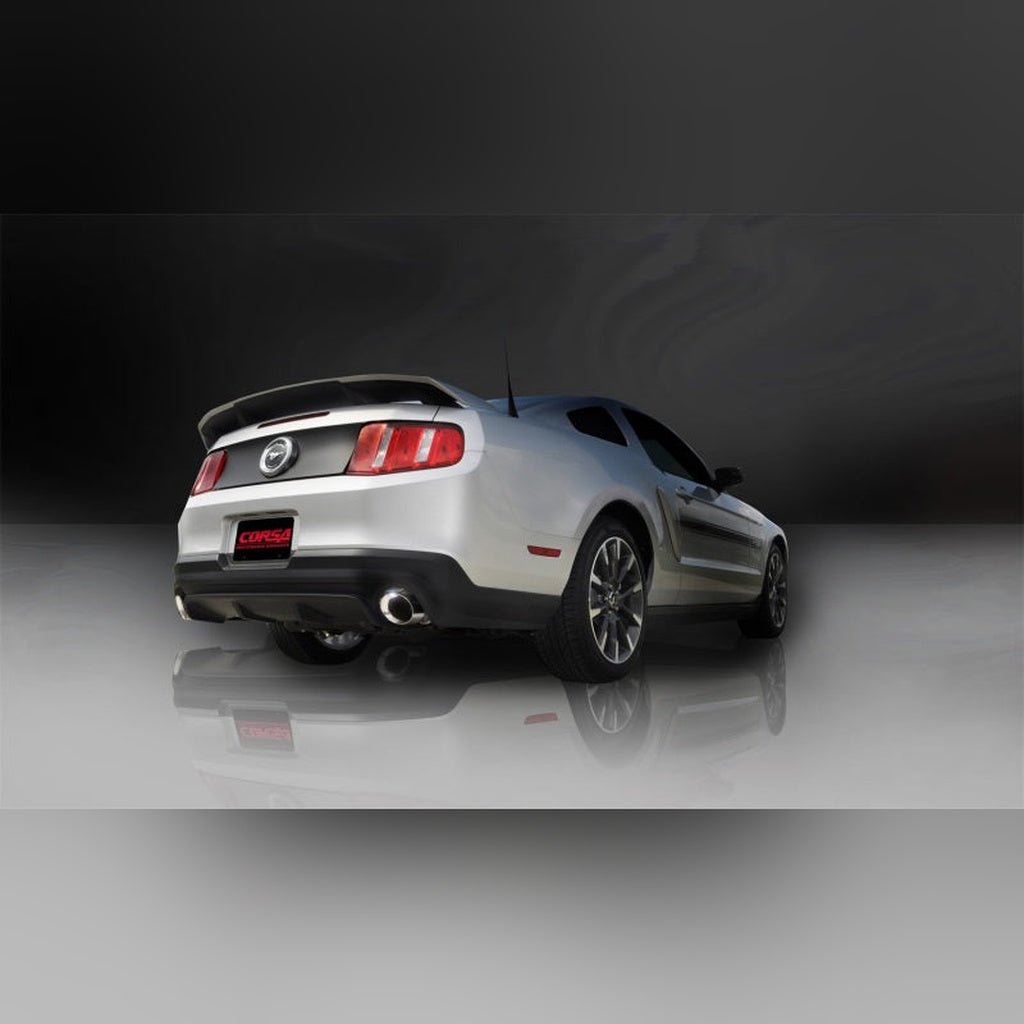 CORSA Xtreme Axle - Back Exhaust - Polished | 2011 - 2014 Ford Mustang - Stateside Performance - Axle Back - CORSA Performance - CORSA Xtreme Axle - Back Exhaust - Polished | 2011 - 2014 Ford Mustang