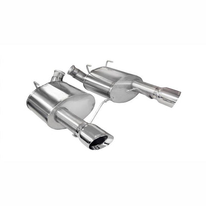 CORSA Xtreme Axle - Back Exhaust - Polished | 2011 - 2014 Ford Mustang - Stateside Performance - Axle Back - CORSA Performance - CORSA Xtreme Axle - Back Exhaust - Polished | 2011 - 2014 Ford Mustang