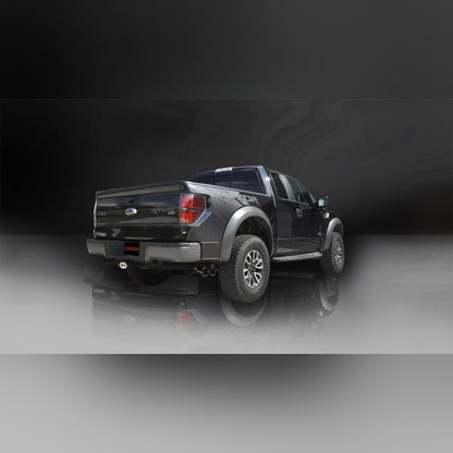 CORSA Xtreme Cat - Back Exhaust - Black Tips | 2011 - 2014 Ford F150 Raptor - Stateside Performance - Catback - CORSA Performance - CORSA Xtreme Cat - Back Exhaust - Black Tips | 2011 - 2014 Ford F150 Raptor