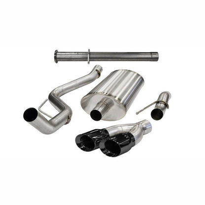 CORSA Xtreme Cat - Back Exhaust - Black Tips | 2011 - 2014 Ford F150 Raptor - Stateside Performance - Catback - CORSA Performance - CORSA Xtreme Cat - Back Exhaust - Black Tips | 2011 - 2014 Ford F150 Raptor
