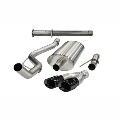 CORSA Xtreme Cat - Back Exhaust - Black Tips | 2011 - 2014 Ford F150 Raptor - Stateside Performance - Catback - CORSA Performance - CORSA Xtreme Cat - Back Exhaust - Black Tips | 2011 - 2014 Ford F150 Raptor