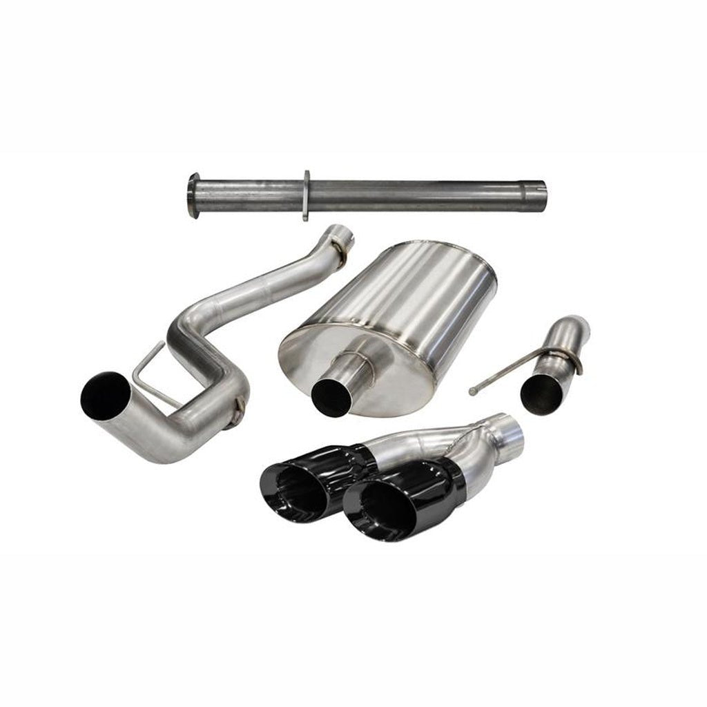 CORSA Xtreme Cat - Back Exhaust - Black Tips | 2011 - 2014 Ford F150 Raptor - Stateside Performance - Catback - CORSA Performance - CORSA Xtreme Cat - Back Exhaust - Black Tips | 2011 - 2014 Ford F150 Raptor