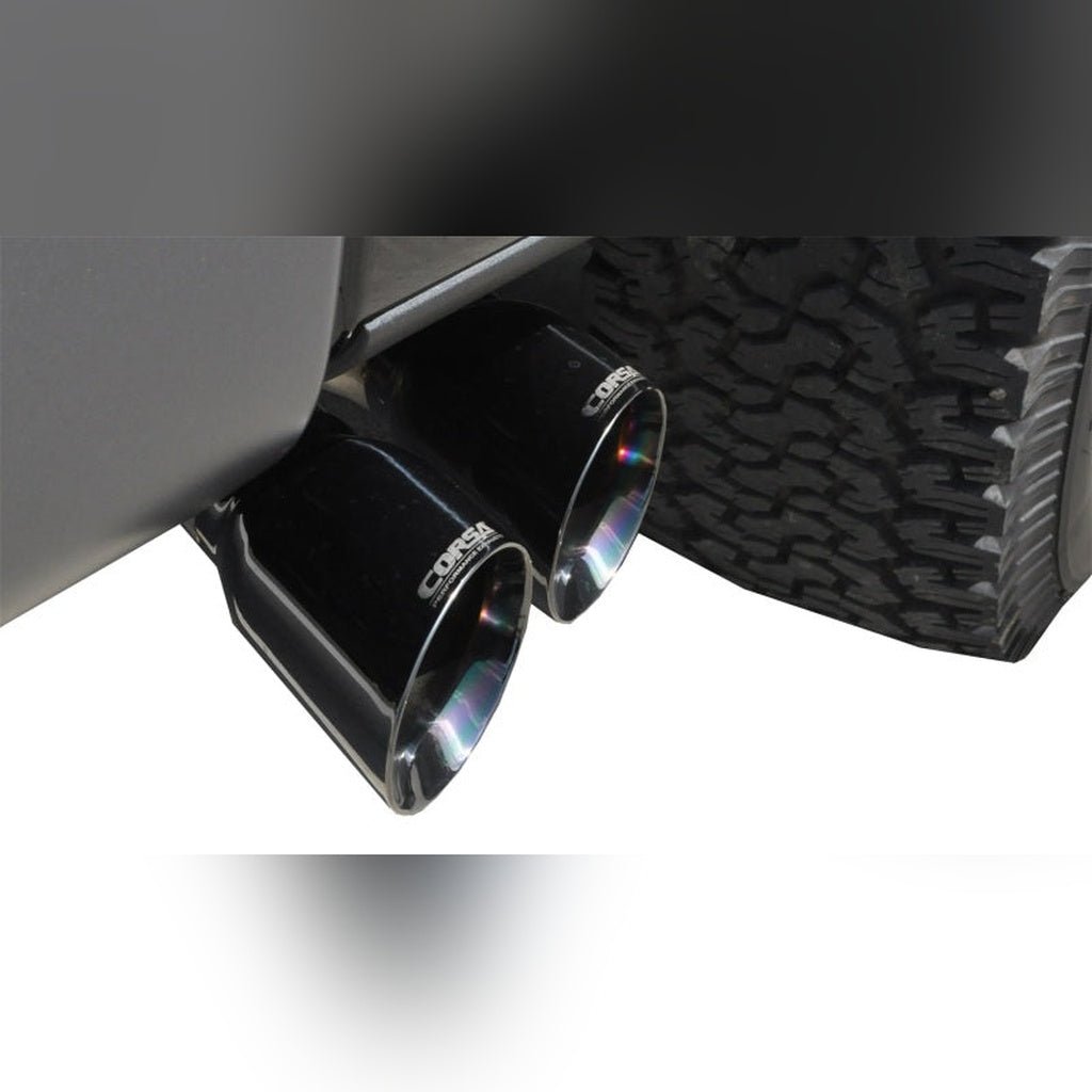 CORSA Xtreme Cat - Back Exhaust - Black Tips | 2011 - 2014 Ford F150 Raptor - Stateside Performance - Catback - CORSA Performance - CORSA Xtreme Cat - Back Exhaust - Black Tips | 2011 - 2014 Ford F150 Raptor