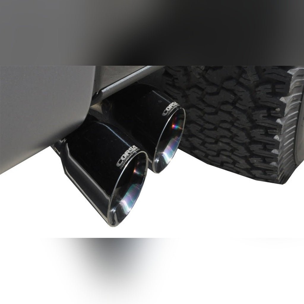 CORSA Xtreme Cat - Back Exhaust - Black Tips | 2011 - 2014 Ford F150 Raptor - Stateside Performance - Catback - CORSA Performance - CORSA Xtreme Cat - Back Exhaust - Black Tips | 2011 - 2014 Ford F150 Raptor