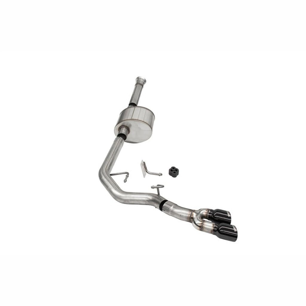 CORSA Xtreme Cat - Back Exhaust Front of Tire Exit - Black PVD | 2021 - 2025 Ford F150 - Stateside Performance - Catback - CORSA Performance - CORSA Xtreme Cat - Back Exhaust Front of Tire Exit - Black PVD | 2021 - 2025 Ford F150