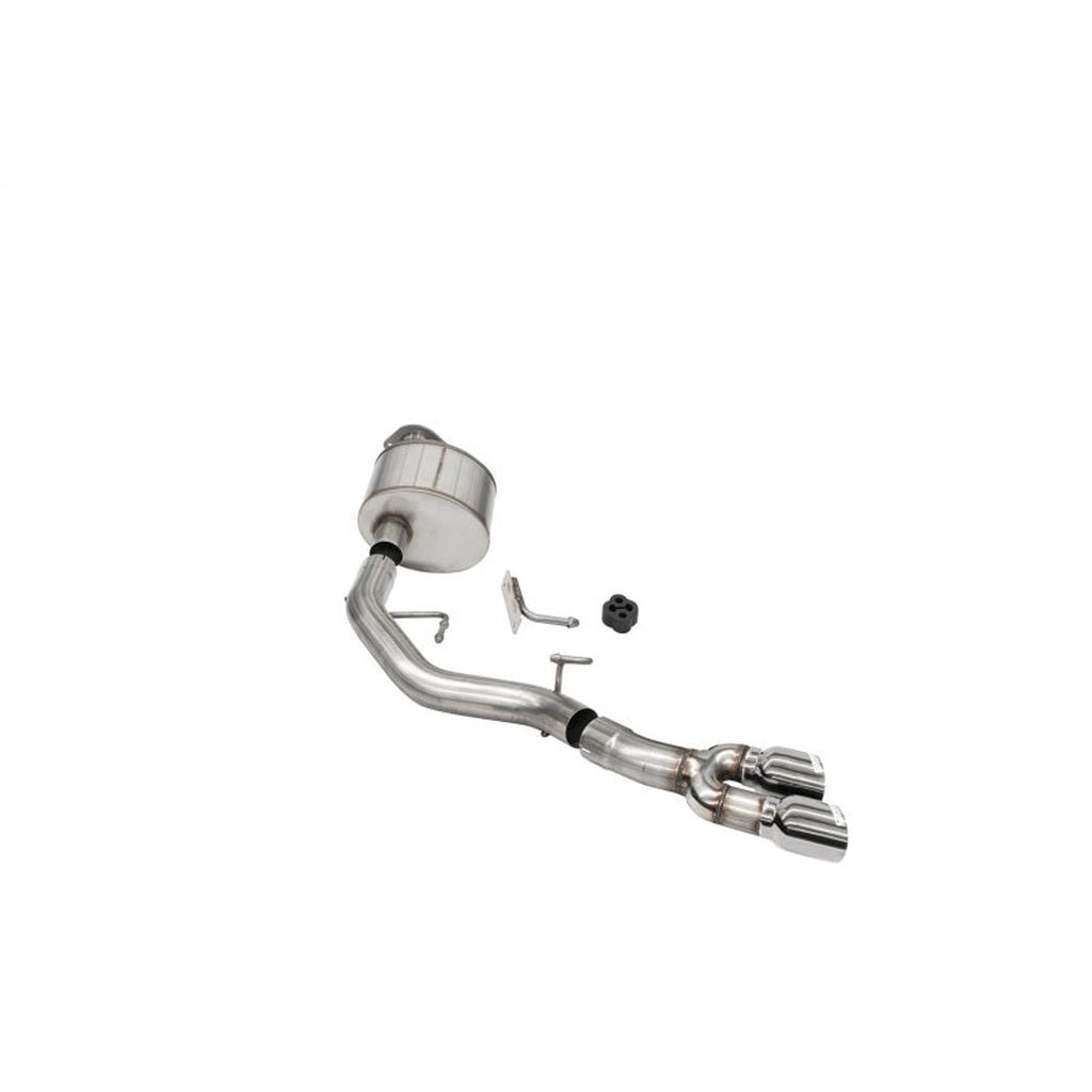 CORSA Xtreme Cat - Back Exhaust Front of Tire Exit - Polished | 2021 - 2025 Ford F150 - Stateside Performance - Catback - CORSA Performance - CORSA Xtreme Cat - Back Exhaust Front of Tire Exit - Polished | 2021 - 2025 Ford F150