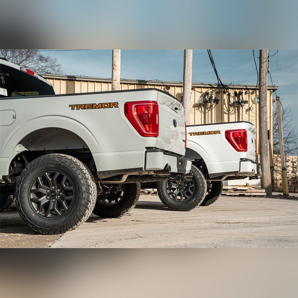 Corsa Xtreme Cat-Back Exhaust System - Dual Rear Exit, Black PVD Tips | 2023-2025 Ford F150 - Stateside Performance - Catback - CORSA Performance - Corsa Xtreme Cat-Back Exhaust System - Dual Rear Exit, Black PVD Tips | 2023-2025 Ford F150