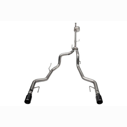 Corsa Xtreme Cat-Back Exhaust System - Dual Rear Exit, Black PVD Tips | 2023-2025 Ford F150 - Stateside Performance - Catback - CORSA Performance - Corsa Xtreme Cat-Back Exhaust System - Dual Rear Exit, Black PVD Tips | 2023-2025 Ford F150