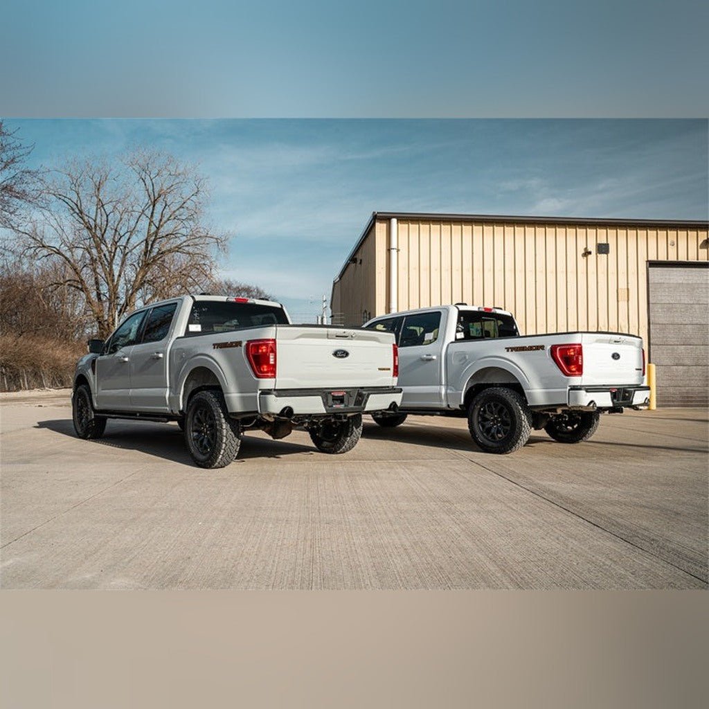Corsa Xtreme Cat-Back Exhaust System - Dual Rear Exit, Black PVD Tips | 2023-2025 Ford F150 - Stateside Performance - Catback - CORSA Performance - Corsa Xtreme Cat-Back Exhaust System - Dual Rear Exit, Black PVD Tips | 2023-2025 Ford F150