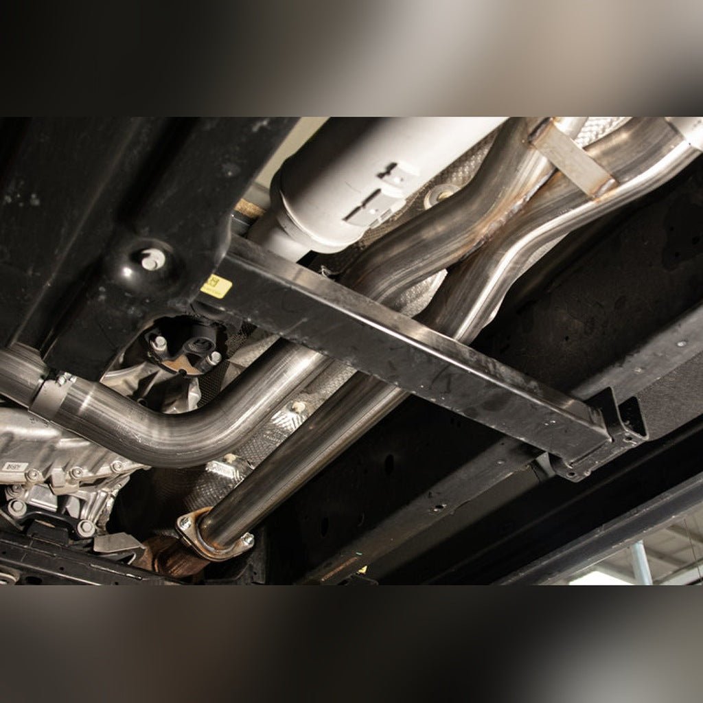 CORSA Xtreme Catback Exhaust Dual Rear - Black Tip | 2021 - 2024 Ram 1500 - Stateside Performance - Catback - CORSA Performance - CORSA Xtreme Catback Exhaust Dual Rear - Black Tip | 2021 - 2024 Ram 1500