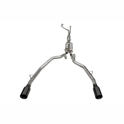 CORSA Xtreme Catback Exhaust Dual Rear - Black Tip | 2021 - 2024 Ram 1500 - Stateside Performance - Catback - CORSA Performance - CORSA Xtreme Catback Exhaust Dual Rear - Black Tip | 2021 - 2024 Ram 1500