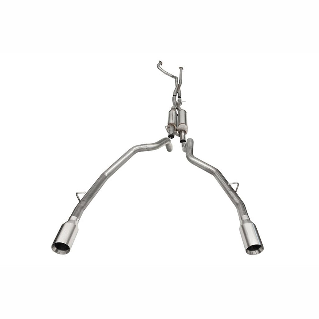 CORSA Xtreme Catback Exhaust Dual Rear Satin Tip | 2021-2024 Ram 1500 TRX - Stateside Performance - Catback - CORSA Performance - CORSA Xtreme Catback Exhaust Dual Rear Satin Tip | 2021-2024 Ram 1500 TRX