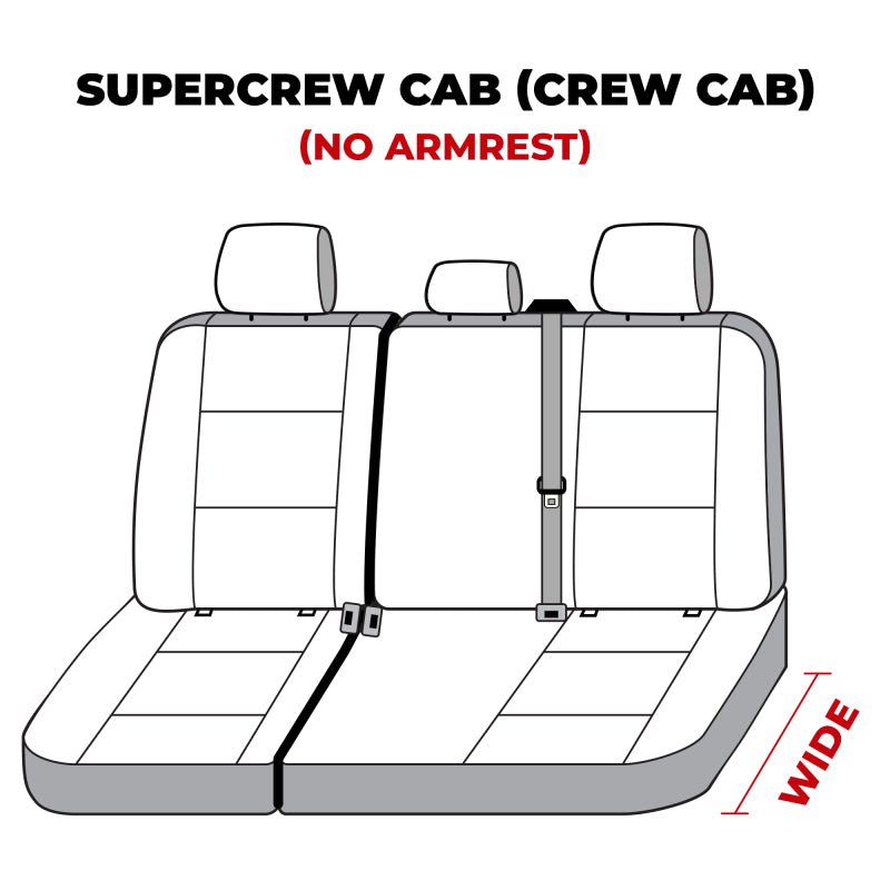 Covercraft Carhartt SeatSaver Custom Second Row Seat Covers - Gravel | 2019-2020 Ford F150 - Stateside Performance - Seat Covers - Covercraft - Covercraft Carhartt SeatSaver Custom Second Row Seat Covers - Gravel | 2019-2020 Ford F150
