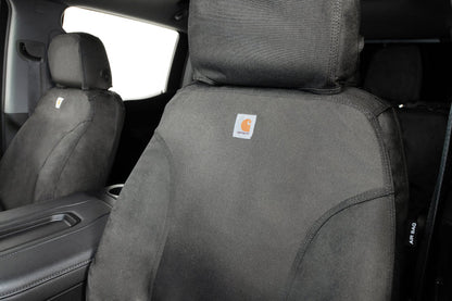 Covercraft Carhartt Super Dux SeatSaver Custom Front Seat Cover - Gravel | 2021-2026 Ford F150 - Stateside Performance - Seat Covers - Covercraft - Covercraft Carhartt Super Dux SeatSaver Custom Front Seat Cover - Gravel | 2021-2026 Ford F150