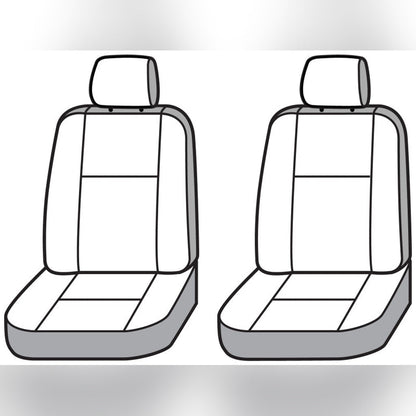 Covercraft Carhartt Super Dux SeatSaver Custom Front Seat Cover - Gravel | 2023-2026 Ford F250 Super Duty - Stateside Performance - Seat Covers - Covercraft - Covercraft Carhartt Super Dux SeatSaver Custom Front Seat Cover - Gravel | 2023-2026 Ford F250 Super Duty