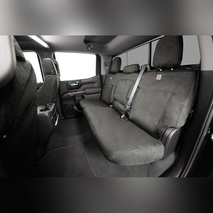 Covercraft Carhartt Super Dux SeatSaver Custom Seat Cover - Second Row, Gravel | 2019-2020 Ford F150 Raptor - Stateside Performance - Seat Covers - Covercraft - Covercraft Carhartt Super Dux SeatSaver Custom Seat Cover - Second Row, Gravel | 2019-2020 Ford F150 Raptor
