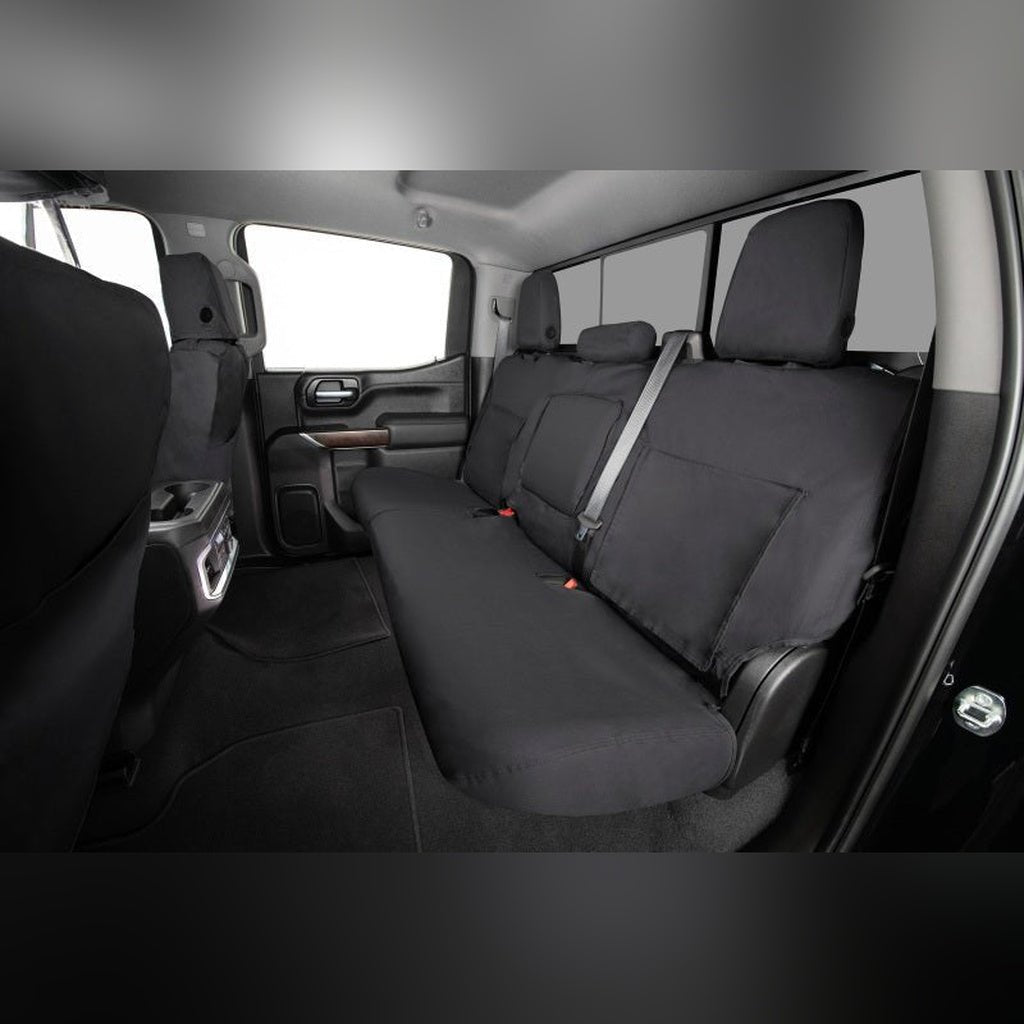 Covercraft SeatSaver Polycotton Custom Front Row Seat Covers - Charcoal | 2019-2026 Ram 2500 - Stateside Performance - Seat Covers - Covercraft - Covercraft SeatSaver Polycotton Custom Front Row Seat Covers - Charcoal | 2019-2026 Ram 2500