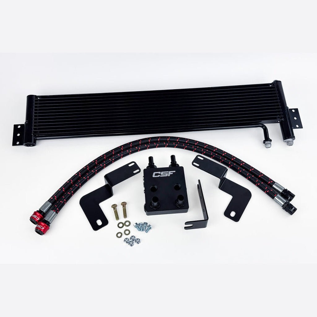 CSF 2.7L EcoBoost External Transmission Oil Cooler Kit | 2021 - 2025 Ford Bronco - Stateside Performance - Transmission Coolers - CSF - CSF 2.7L EcoBoost External Transmission Oil Cooler Kit | 2021 - 2025 Ford Bronco