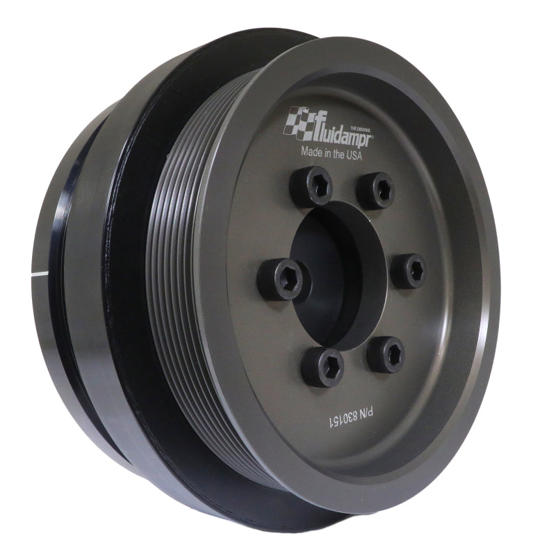 Fluidampr Steel Externally Balanced Harmonic Damper - 6.6L Duramax | 2020-2026 Chevy Silverado 3500HD