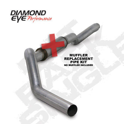 Diamond Eye 5in Cat-Back Exhaust Kit Aluminized - Single | 2007 Chevy Silverado 2500HD - Stateside Performance - Catback - Diamond Eye Performance - Diamond Eye 5in Cat-Back Exhaust Kit Aluminized - Single | 2007 Chevy Silverado 2500HD