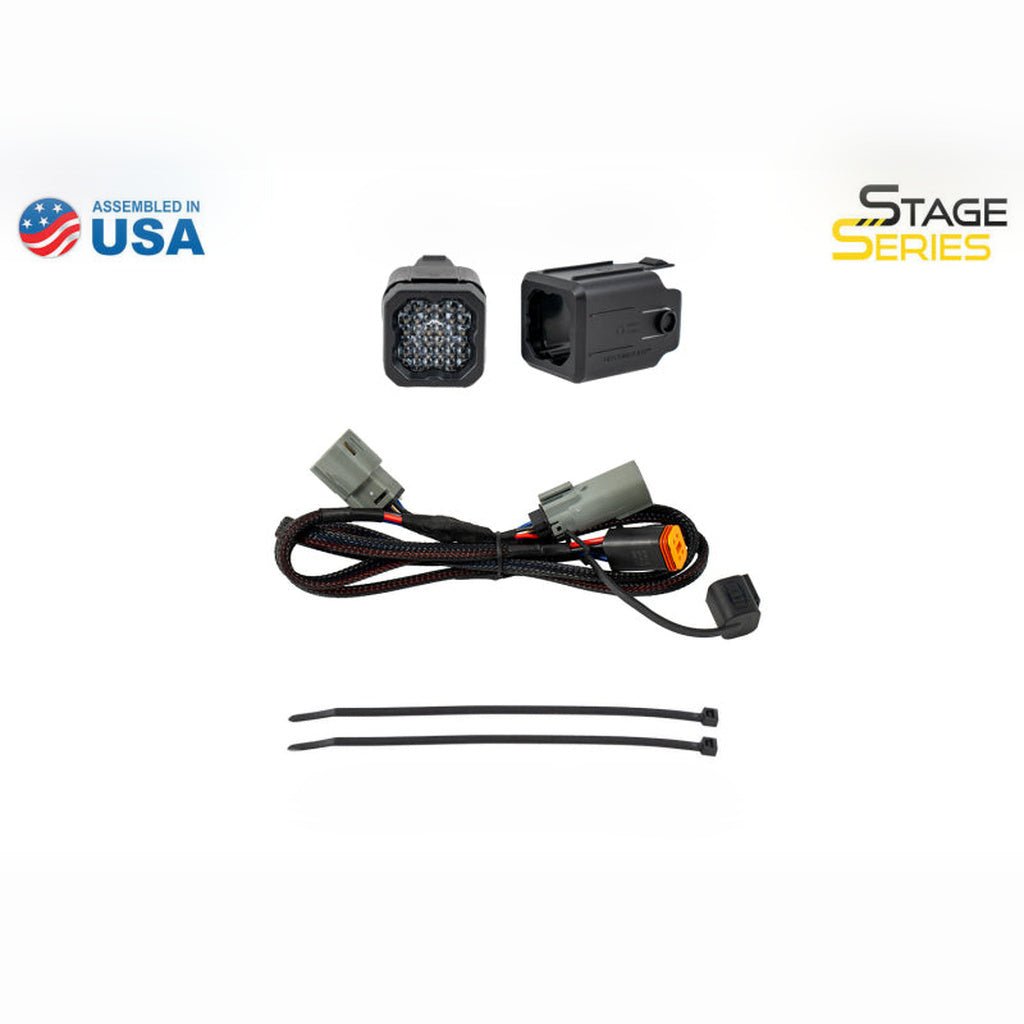 Diode Dynamics C1 Sport Hitch Mount LED Pod Reverse Kit | 2022 - 2024 Ford Maverick - Stateside Performance - Light Accessories and Wiring - Diode Dynamics - Diode Dynamics C1 Sport Hitch Mount LED Pod Reverse Kit | 2022 - 2024 Ford Maverick