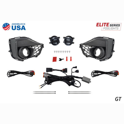Diode Dynamics Elite Series Add-On Fog Lamp Kit - White | 2024-2026 Ford Mustang - Stateside Performance - Light Bars & Cubes - Diode Dynamics - Diode Dynamics Elite Series Add-On Fog Lamp Kit - White | 2024-2026 Ford Mustang