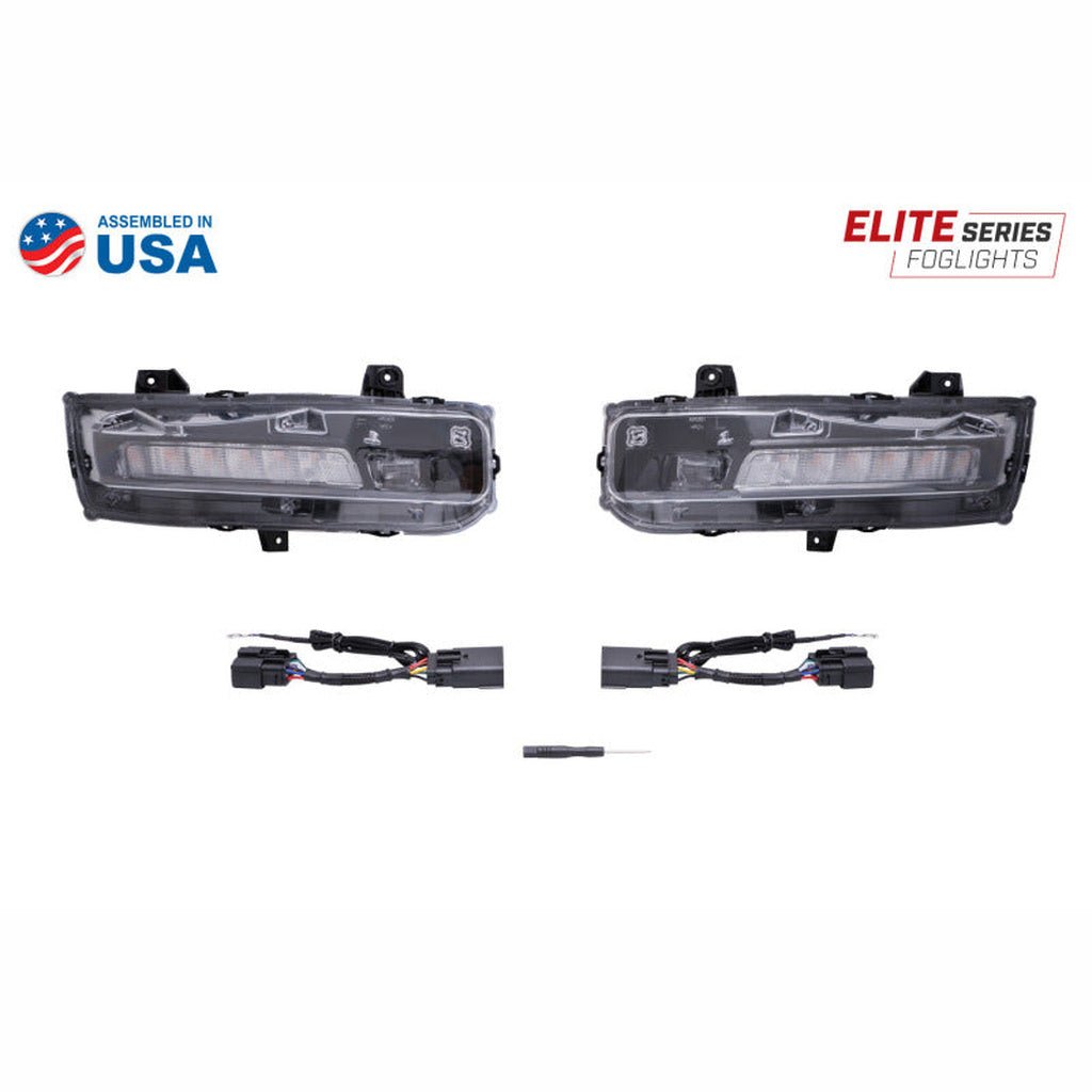Diode Dynamics Elite Series Combination Fog Lamp - Cool White | 2018 - 2023 Ford Mustang - Stateside Performance - Fog Lights - Diode Dynamics - Diode Dynamics Elite Series Combination Fog Lamp - Cool White | 2018 - 2023 Ford Mustang