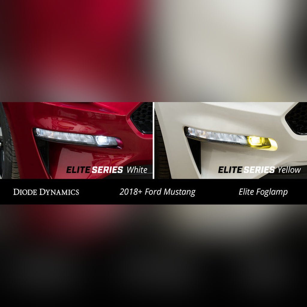 Diode Dynamics Elite Series Combination Fog Lamp - Cool White | 2018 - 2023 Ford Mustang - Stateside Performance - Fog Lights - Diode Dynamics - Diode Dynamics Elite Series Combination Fog Lamp - Cool White | 2018 - 2023 Ford Mustang