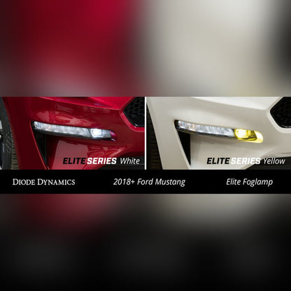 Diode Dynamics Elite Series Combination Fog Lamp - Cool White | 2018 - 2023 Ford Mustang - Stateside Performance - Fog Lights - Diode Dynamics - Diode Dynamics Elite Series Combination Fog Lamp - Cool White | 2018 - 2023 Ford Mustang