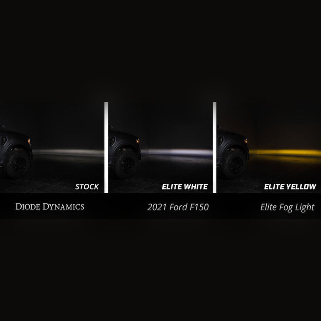 Diode Dynamics Elite Series LED Fog Lamps - White | 2021 - 2023 Ford F150 - Stateside Performance - Fog Lights - Diode Dynamics - Diode Dynamics Elite Series LED Fog Lamps - White | 2021 - 2023 Ford F150
