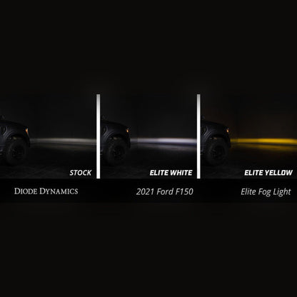 Diode Dynamics Elite Series LED Fog Lamps - White | 2021 - 2023 Ford F150 - Stateside Performance - Fog Lights - Diode Dynamics - Diode Dynamics Elite Series LED Fog Lamps - White | 2021 - 2023 Ford F150