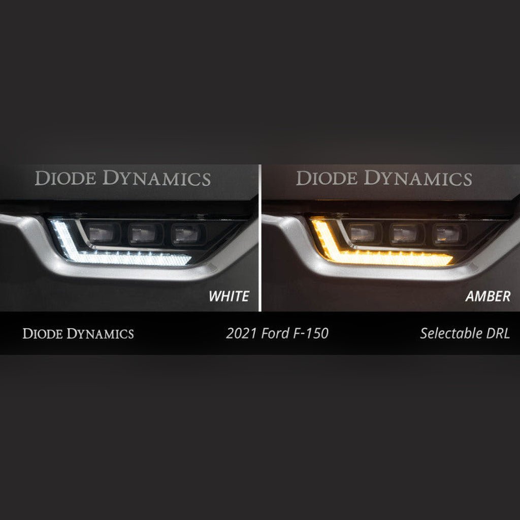 Diode Dynamics Elite Series LED Fog Lamps - White | 2021 - 2023 Ford F150 - Stateside Performance - Fog Lights - Diode Dynamics - Diode Dynamics Elite Series LED Fog Lamps - White | 2021 - 2023 Ford F150