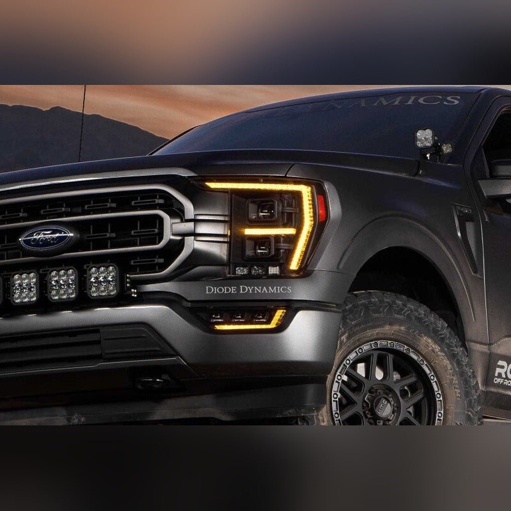 Diode Dynamics Elite Series LED Fog Lamps - White | 2021 - 2023 Ford F150 - Stateside Performance - Fog Lights - Diode Dynamics - Diode Dynamics Elite Series LED Fog Lamps - White | 2021 - 2023 Ford F150