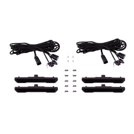 Diode Dynamics LED Sequential Sidemarkers - Smoked | 2020 - 2023 GMC Sierra 2500HD - Stateside Performance - Light Accessories and Wiring - Diode Dynamics - Diode Dynamics LED Sequential Sidemarkers - Smoked | 2020 - 2023 GMC Sierra 2500HD