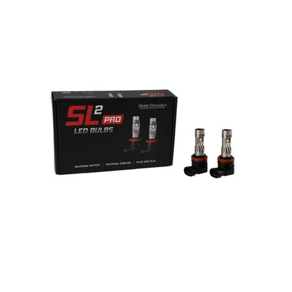 Diode Dynamics SL2 LED Fog Light Bulbs - H11/H8/H9 White w/ AntiFlicker Modules (Pair) | 2011-2021 Jeep Grand Cherokee - Stateside Performance - Bulbs - Diode Dynamics - Diode Dynamics SL2 LED Fog Light Bulbs - H11/H8/H9 White w/ AntiFlicker Modules (Pair) | 2011-2021 Jeep Grand Cherokee