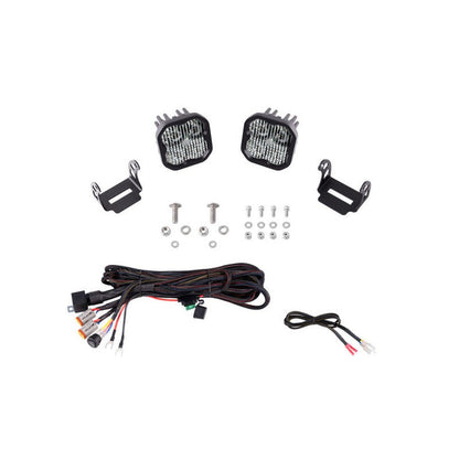 Diode Dynamics SS3 LED Ditch Light Kit - White Combo | 2022-2025 Ford Bronco Raptor - Stateside Performance - Light Bars & Cubes - Diode Dynamics - Diode Dynamics SS3 LED Ditch Light Kit - White Combo | 2022-2025 Ford Bronco Raptor