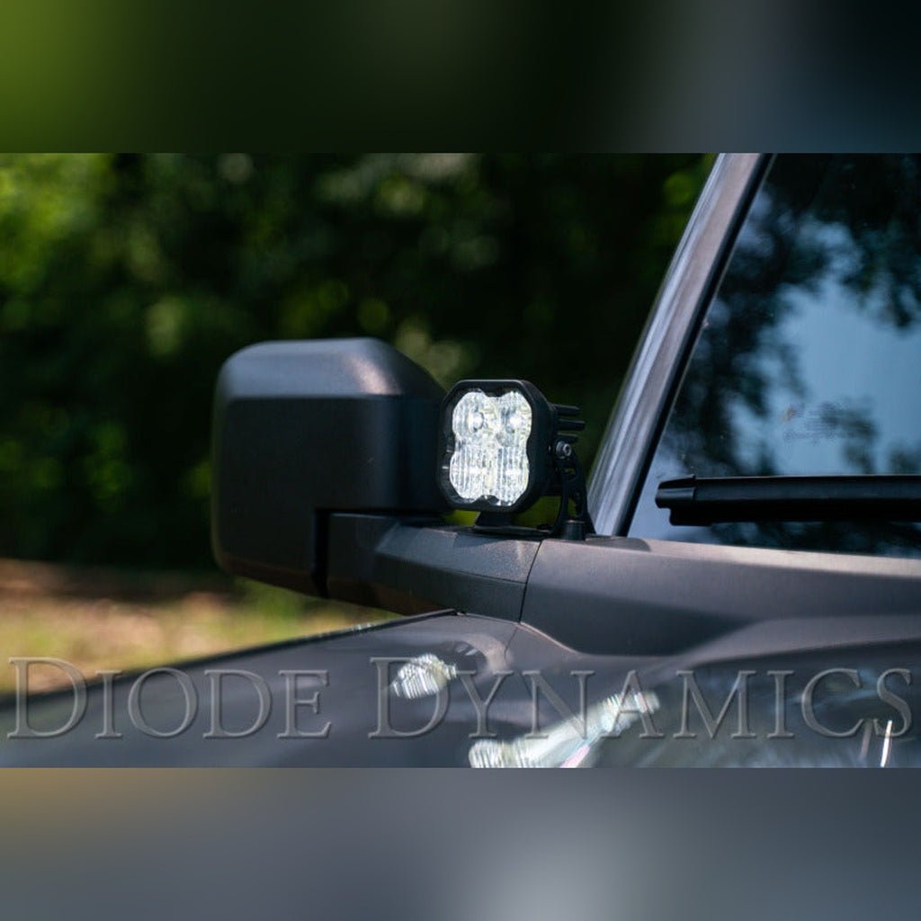 Diode Dynamics SS3 LED Ditch Light Kit - White Combo | 2022-2025 Ford Bronco Raptor - Stateside Performance - Light Bars & Cubes - Diode Dynamics - Diode Dynamics SS3 LED Ditch Light Kit - White Combo | 2022-2025 Ford Bronco Raptor